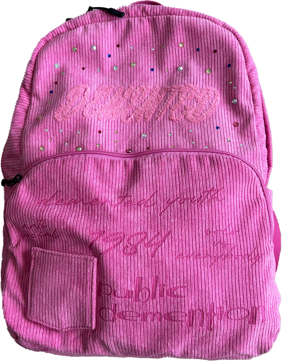 RHINESTONE BOOKBAG