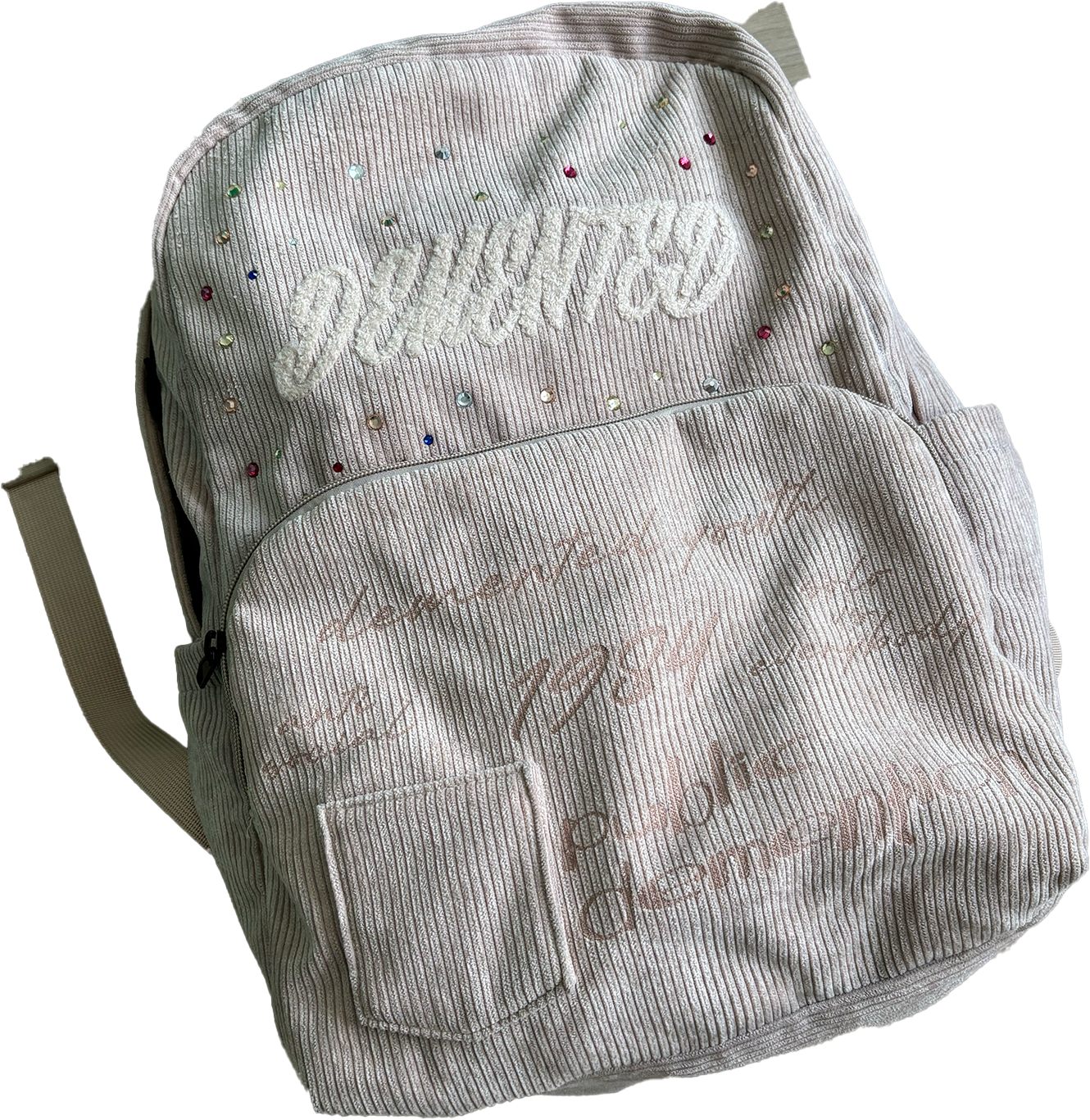 RHINESTONE BOOKBAG