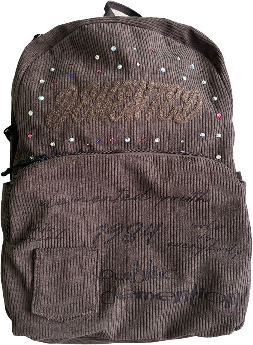 RHINESTONE BOOKBAG